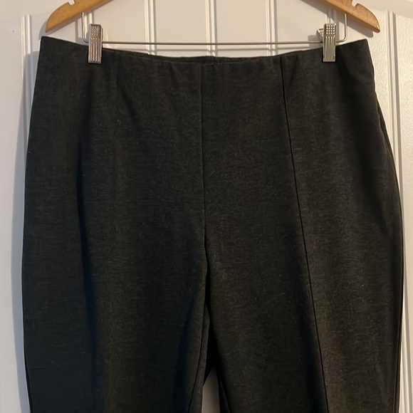 J Jill Ponte Knit Slim Leg Pull on Pants L - Picture 2 of 8